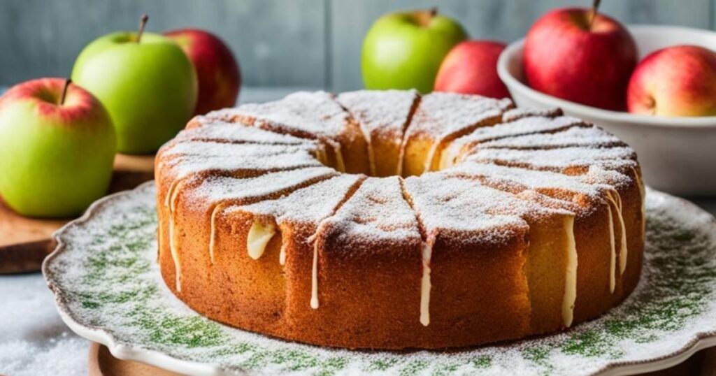 Classic British Apple Cake