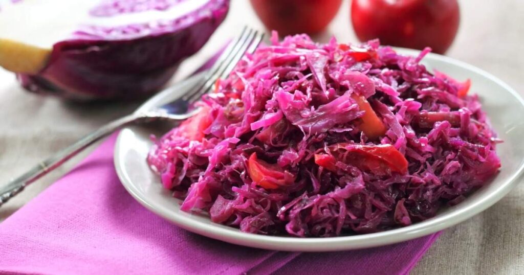 Healthier Version of This Red Cabbage and Apple