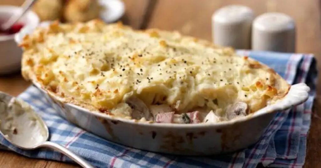 Mary Berry Turkey and Ham Pie