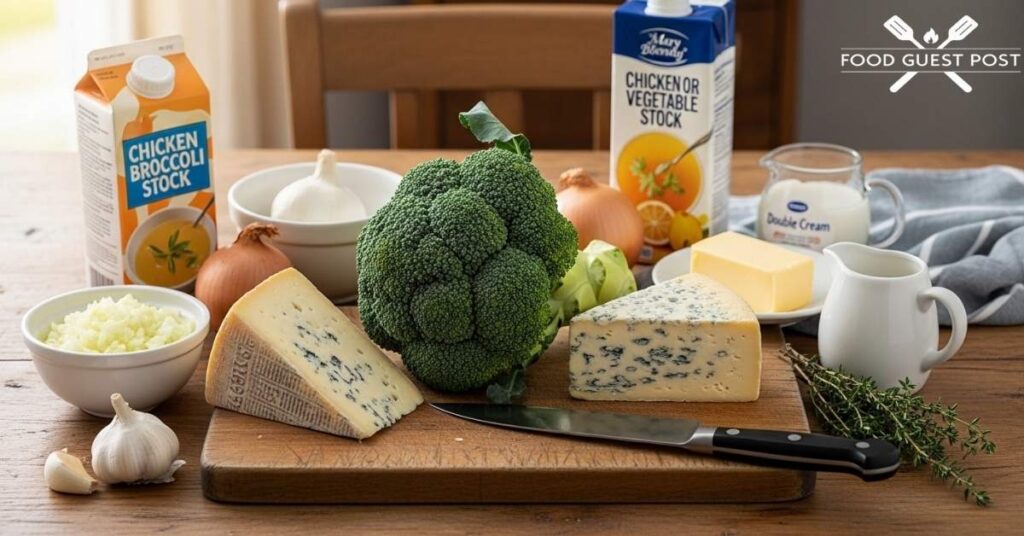 Essential Ingredients to Make Mary Berry Stilton Broccoli Soup